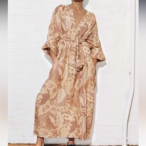 MARA HOFFMAN Lysa dress/ cover up worn alone or belted